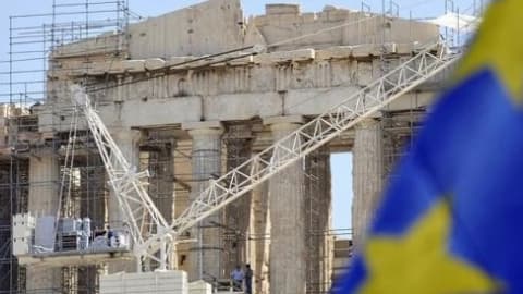Athènes cherche à débloquer une tranche de 31,5 milliards d'euros.
