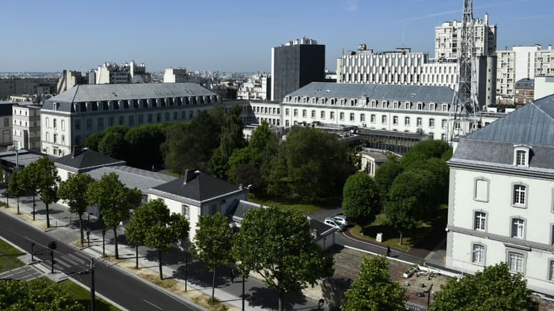 Le siège de la DGSE boulevard Mortier, à Paris.