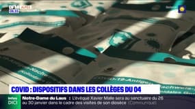 Alpes-de-Haute-Provence: des masques FFP2, autotests et capteurs de CO2 dans les collèges