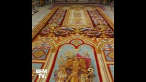  Un trésor du patrimoine sauvé des flammes de Notre-Dame: le tapis de "Louis-Philippe" va être restauré 