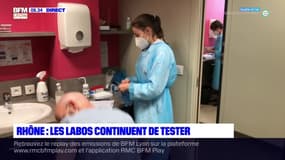 Covid-19: les laboratoires continuent de dépister dans le Rhône