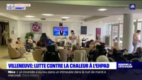 Villeneuve-Loubet: jacuzzi et brumisateurs pour lutter contre la chaleur à l'EHPAD