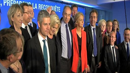 La nouvelle équipe de direction de l'UMP, composée de copéistes et de fillonistes.