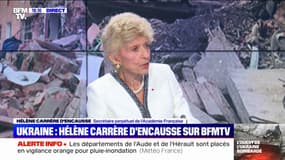 Pour Hélène Carrère d'Encausse, Vladimir Poutine revient à "un mode de raisonnement de l'époque soviétique"