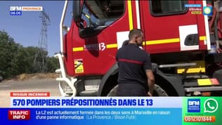 Risque incendie : 570 pompiers prépositionnés dans le 13