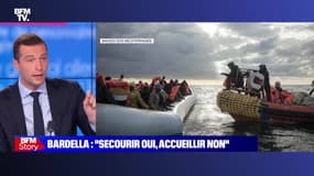 Story 4 : "Les secourir oui, les accueillir non", Jordan Bardella sur les migrants dans Ocean Viking - 10/11