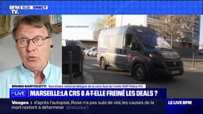 Marseille: "Il va falloir continuer les efforts qui ont été entrepris au-delà de la CRS 8", selon Bruno Bartocetti (SGP Police FO)