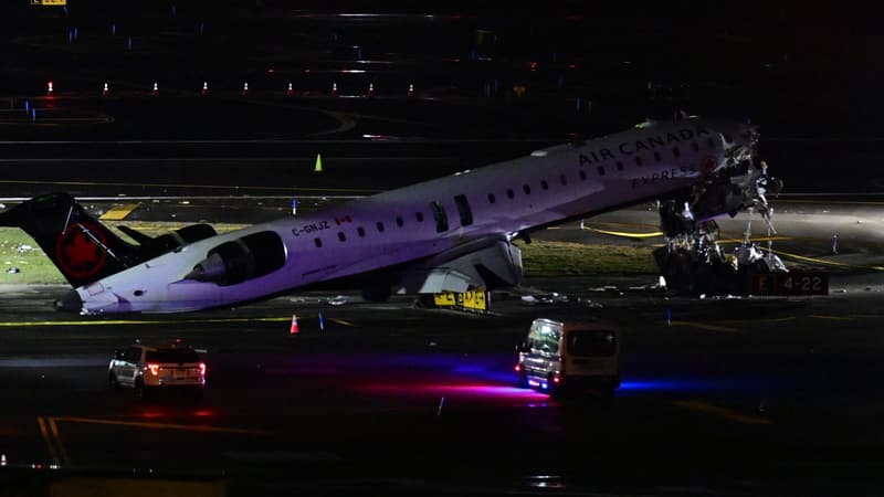 "Un grand boum", une hôtesse de l'air qui a miraculeusement survécu... Des passagers témoignent après la collision mortelle à l'aéroport LaGuardia de New York