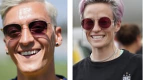 Ozil et Rapinoe