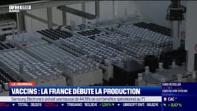 Vaccins: la France débute la production