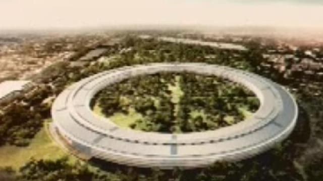 Le nouveau campus d'Apple aura la forme d'un vaisseau spatial