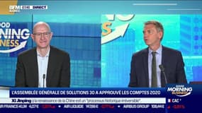 Gianbeppi Fortis (Président du directoire de Solutions 30): "Nous avons maintenant des comptes approuvés par le conseil de surveillance et par nos actionnaires"
