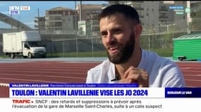 Toulon: le perchiste Valentin Lavillenie vise les JO 2024