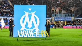 Le logo de l'OM en septembre 2024