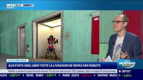 Culture Geek: Aux Etats-Unis, Uber teste la livraison de repas par robots, par Anthony Morel - 18/05