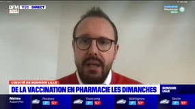 Pharmacies: entre les vaccins et les tests de dépistage, "on essaie de laisser personne sur le carreau", assure Grégory Tempremant, président de l'Union régionale des Professionnels de Santé Pharmaciens 