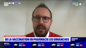 Pharmacies: entre les vaccins et les tests de dépistage, "on essaie de laisser personne sur le carreau", assure Grégory Tempremant, président de l'Union régionale des Professionnels de Santé Pharmaciens