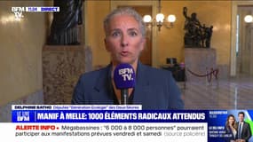 La députée "Génération Écologie" des Deux-Sèvres, Delphine Batho, réagit à la manifestation attendue à Melle contre les mégabassines 