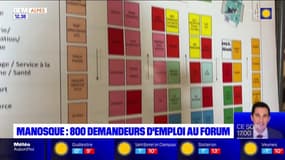 Manosque: 800 demandeurs d'emploi réunis dans un forum ce mardi