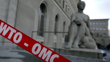 Le siège de l'Organisation mondiale du commerce à Genève en Suisse.