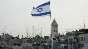 Un drapeau israélien - Illustration