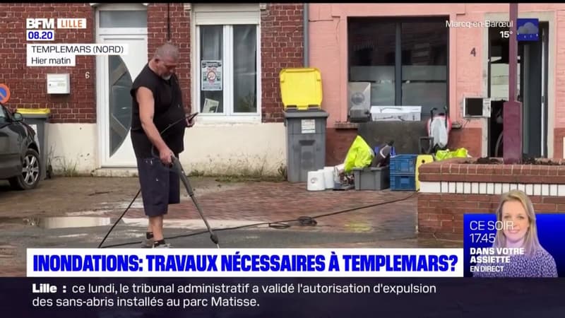 Nord: Templemars touchées pas d'importantes coulées de boue soudaines et localisées