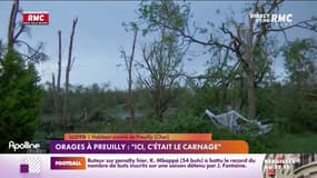 Orages à Preuilly: "ici, c'était le carnage" 