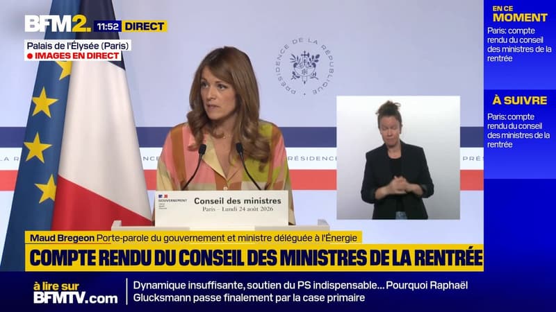 Cyberattaque en France: un conseil de défense sera organisée à la mi-septembre, annonce Maud Bregeon