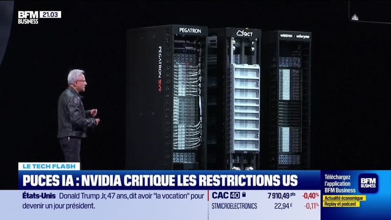 Le Tech Flash : Puces IA, Nvidia critique les restrictions US, par Julien Thibaud - 21/05