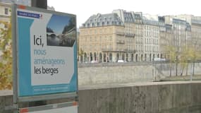 La mairie de Paris a commencé à aménager les voies sur berge.