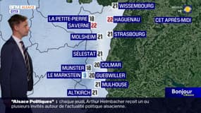 Météo Alsace: du soleil ce mercredi, jusqu'à 22°C à Haguenau