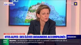 Hautes-Alpes: la directrice académique des services de l'Éducation nationale, évoque la rentrée des écoliers ukrainiens