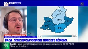 Fibre: Benjamin Gervais, le PDG de Zone ADSL, évoque les fortes disparités en région PACA