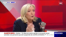 Marine Le Pen sur Alexis Kohler : "E.Macron veut-il garder à un poste aussi sensible une personne suspectée de conflits d'intérêts ?"