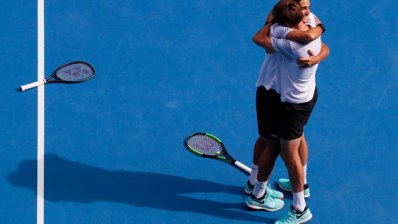 Nicolas Mahut et Pierre-Hugues Herbert.