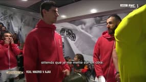 Real - L'échange entre Benzema et Courtois