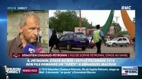 Sébastien Chadaud-Petronin, fils de Sophie Petronin, enlevée au Mali le 24 décembre 2016: "On ne sait pas ce que font les autorités. On m'a demandé de m'écarter. On ne sait pas ce qu'ils font."