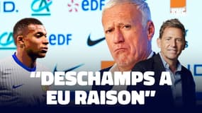 Mbappé pas retenu, "Deschamps a eu raison" juge Riolo