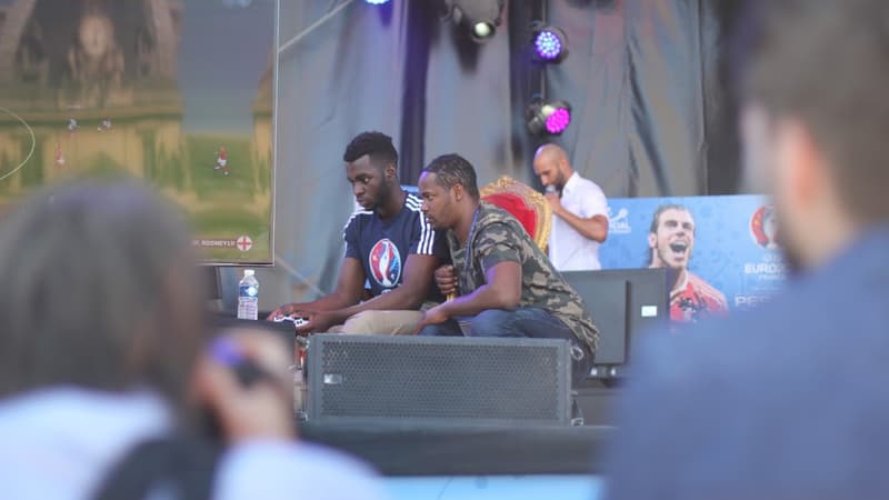 Antoine Choite, vice-champion de France sur PES 2013, en action dans cette phase finale de l'Euro... virtuel