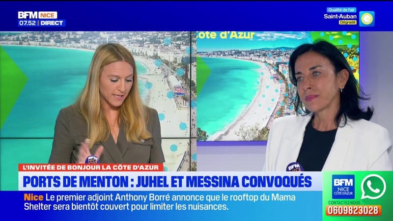 Ports de Menton: pour Alexandra Masson, le système entier d'Yves Juhel est entaché