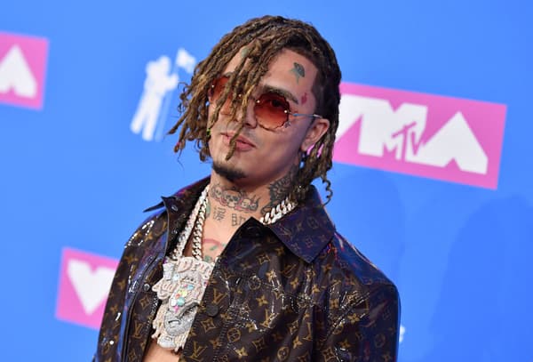 Le rappeur américain Lil Pump assiste aux MTV Video Music Awards 2018 au Radio City Music Hall le 20 août 2018 à New York.