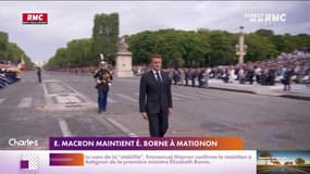 Emmanuel Macron maintient Elisabeth Borne à Matignon
