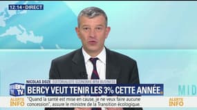 Déficit public: Bercy veut tenir les 3% cette année