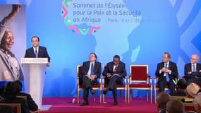 François Hollande a prononcé le discours d'ouverture du sommet France-Afrique, ce vendredi, a l'Elysée, face à une quarantaine de dirigeants africains.