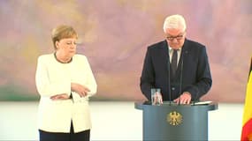 Angela Merkel à nouveau prise de tremblements lors d'une cérémonie à Berlin