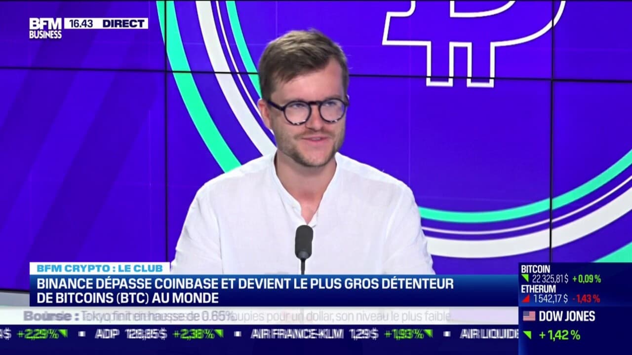 Crypto : Binance détrône Coinbase en devenant la plus gros détenteur de BTC  au monde