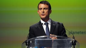 Manuel Valls, dimanche, au congrès du Parti radical de gauche.