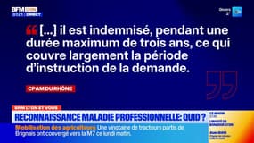 BFM Lyon et vous: comment faire reconnaître une maladie professionnelle?