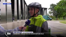 Grand Est: collecter des biodéchets en vélo