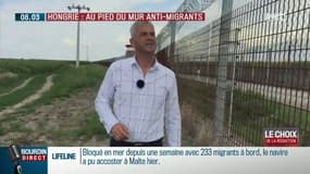 En Hongrie, au pied du "mur" anti-migrants de Viktor Orban